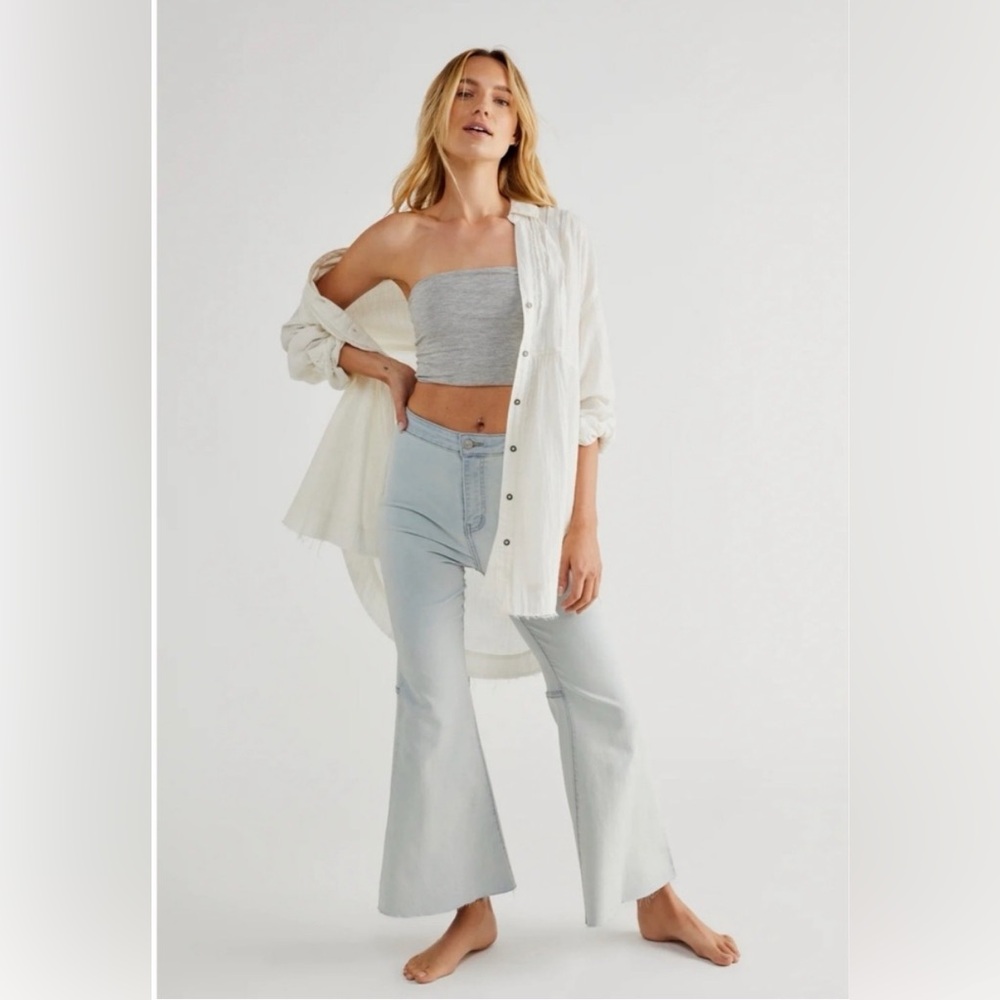 Free People We The Free Youthquake Cropped Flare
